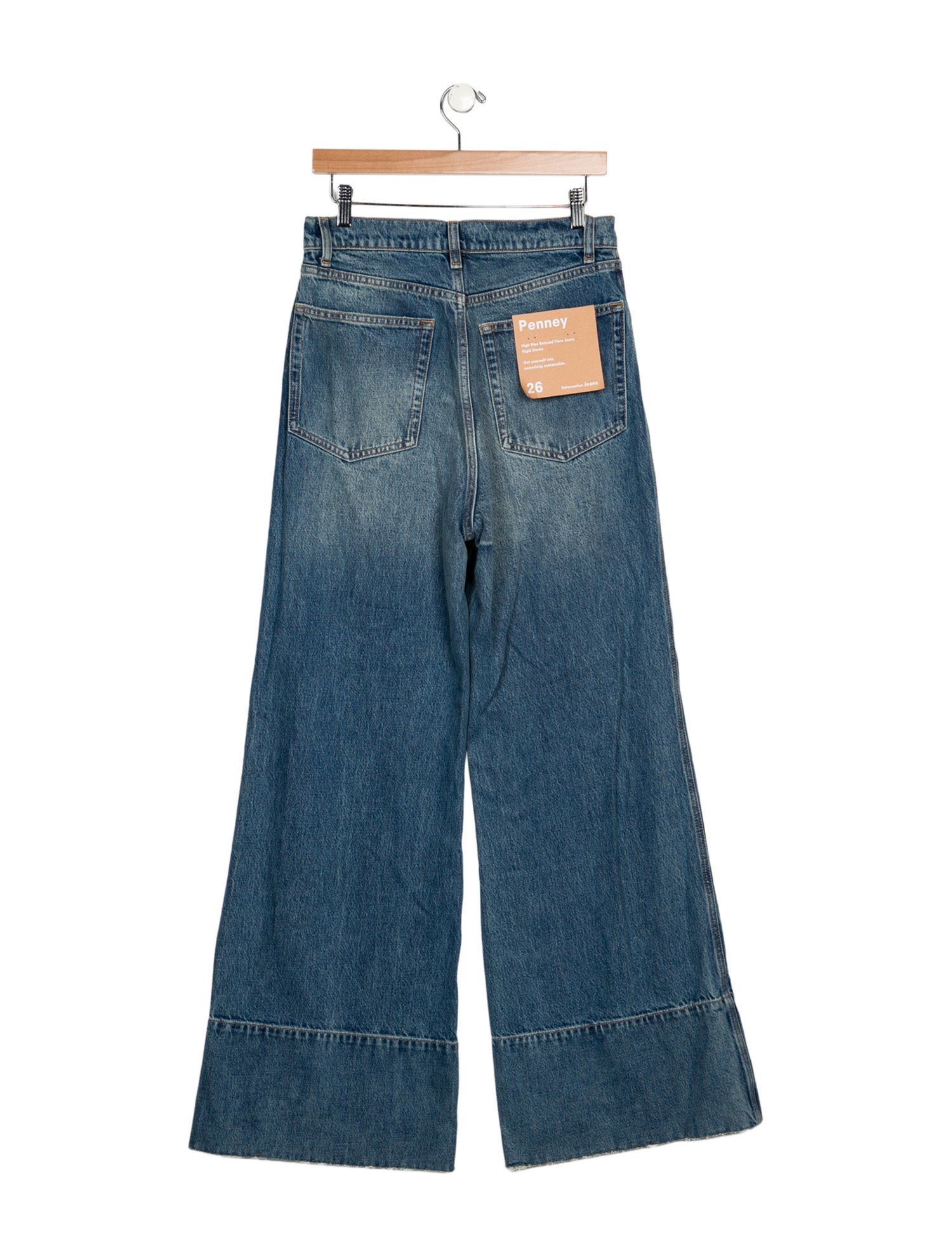Reformation High-Rise Wide Leg Jeans
