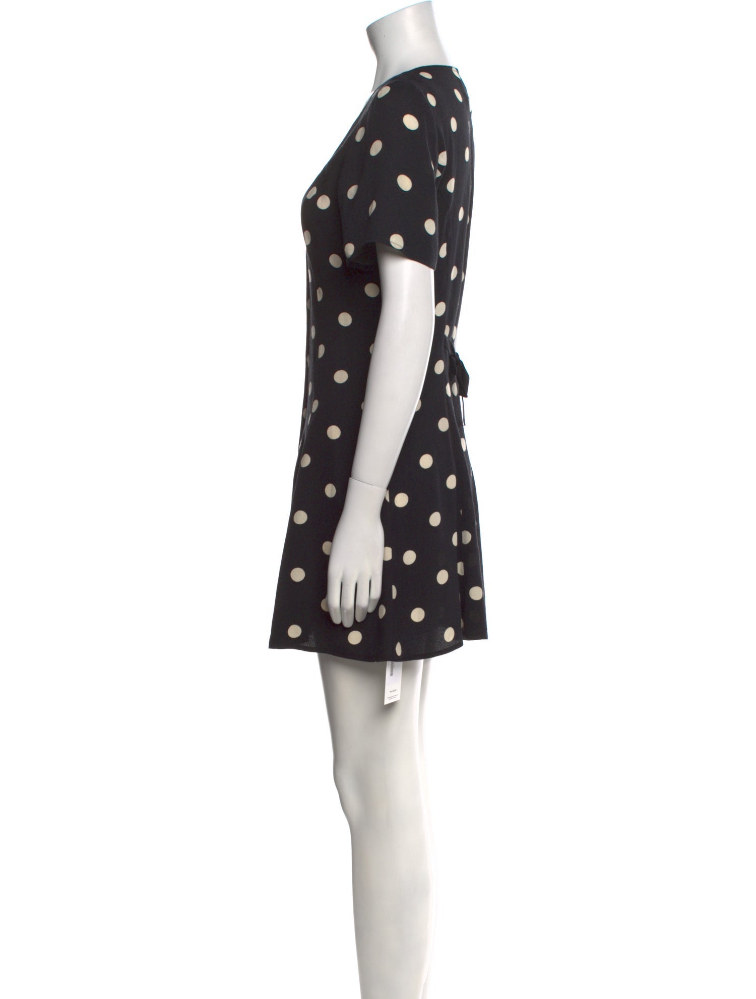 Reformation Polka Dot Print Mini Dress