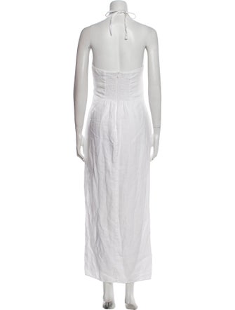 Reformation Linen Long Dress