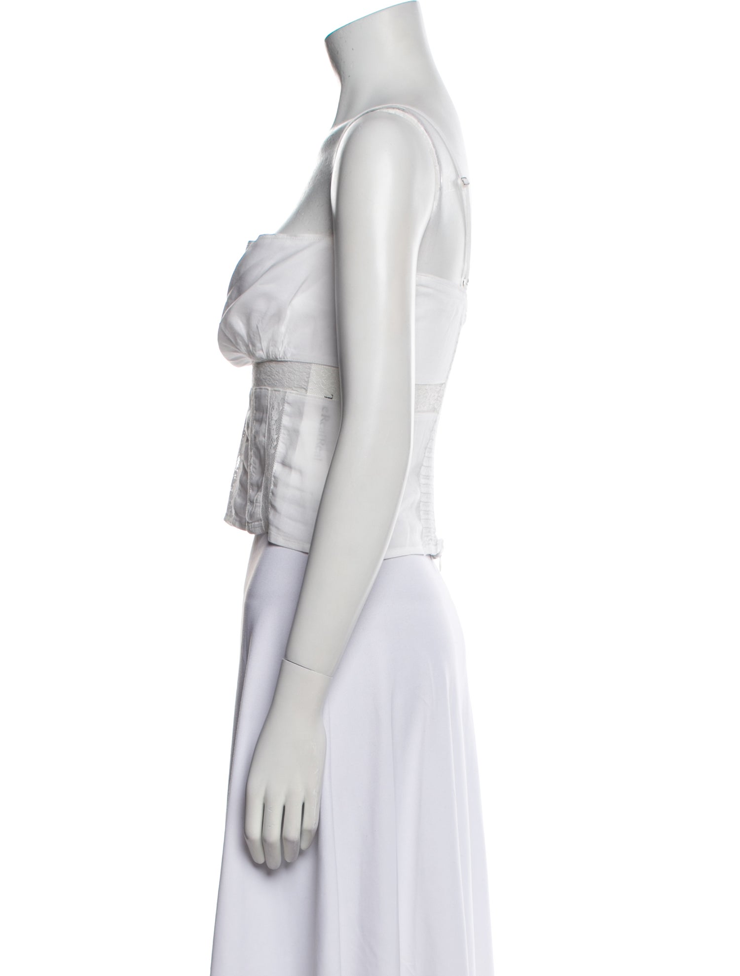 Reformation Strapless Crop Top