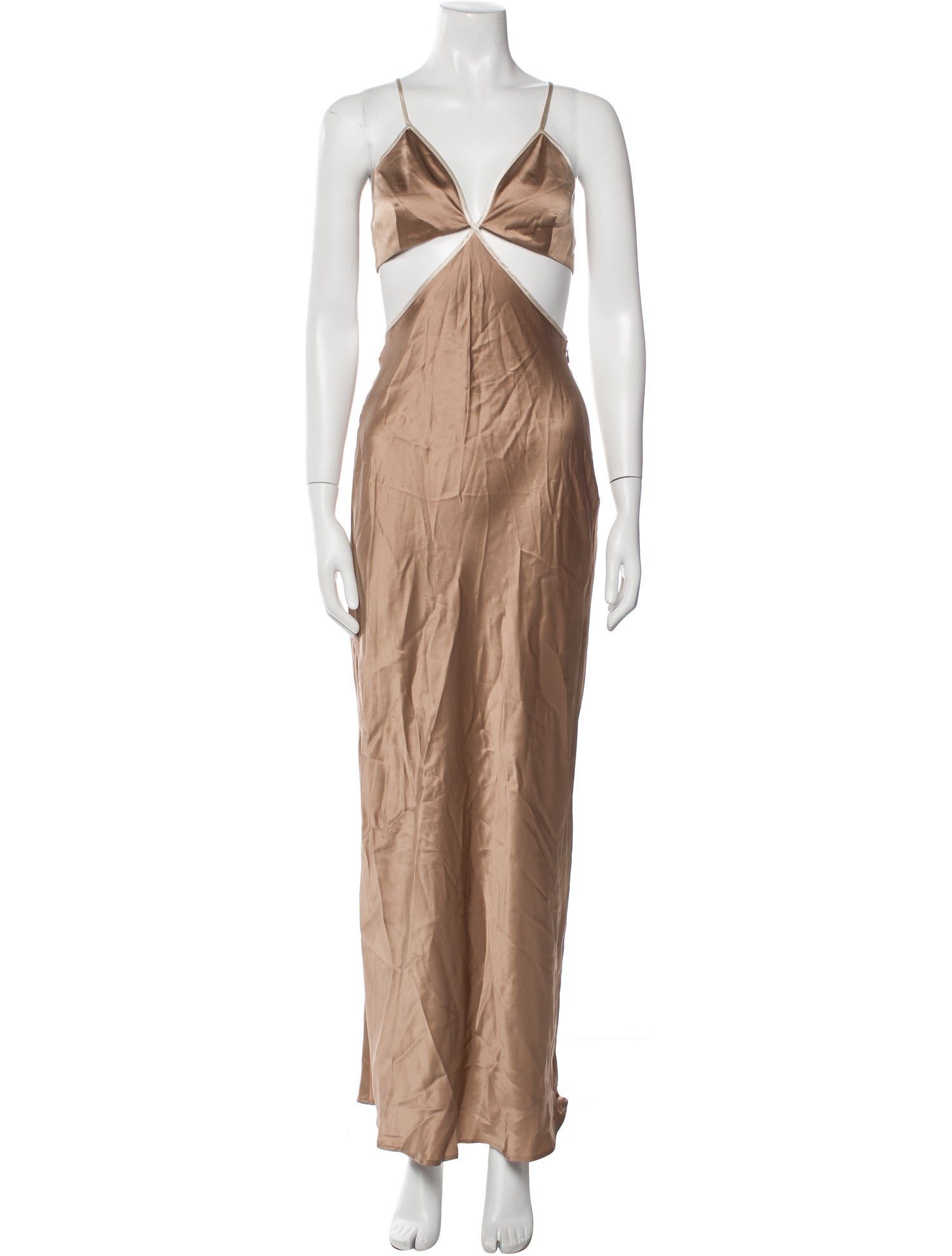 Reformation Silk Midi Length Dress