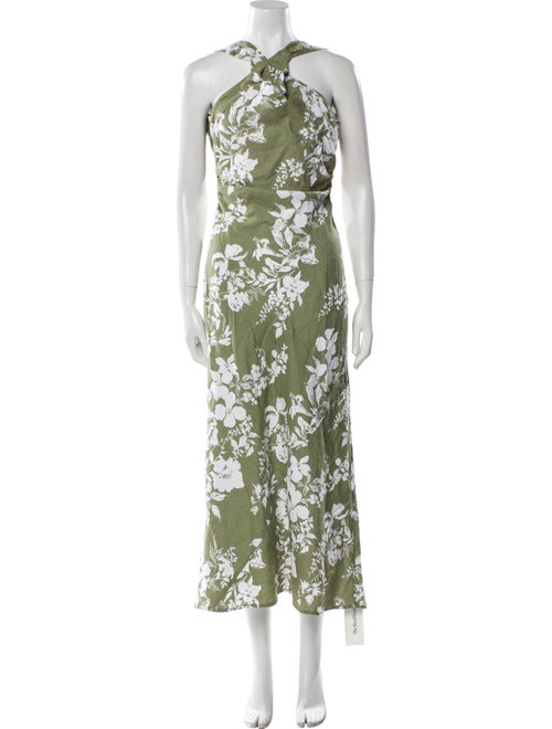 Reformation Linen Long Dress