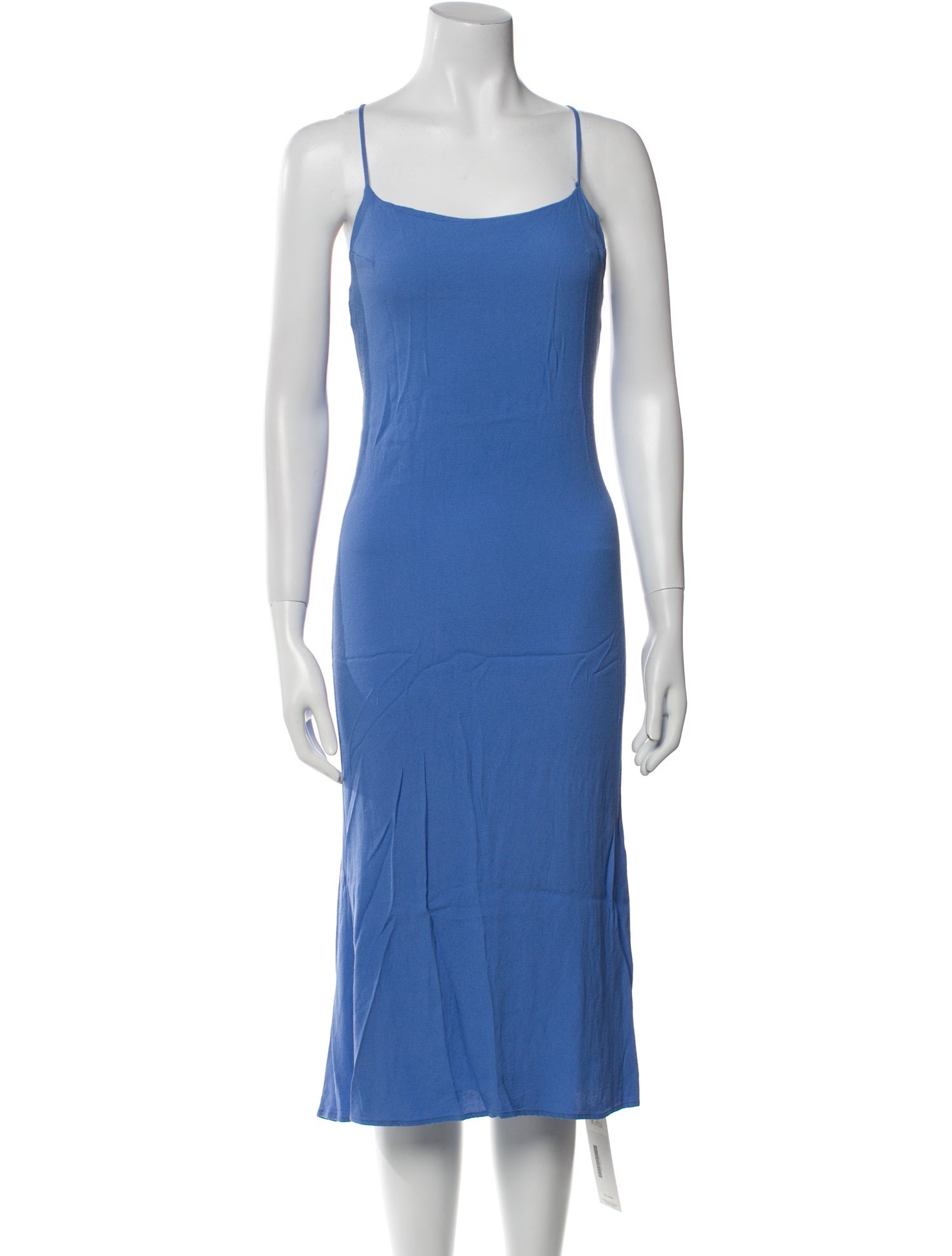 Reformation Square Neckline Midi Length Dress