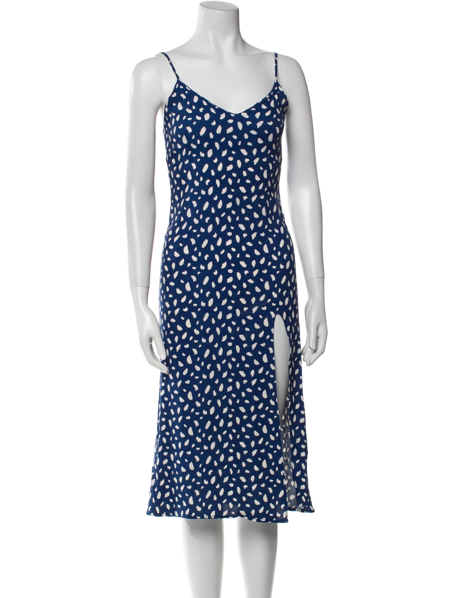 Reformation Printed Midi Length Dress