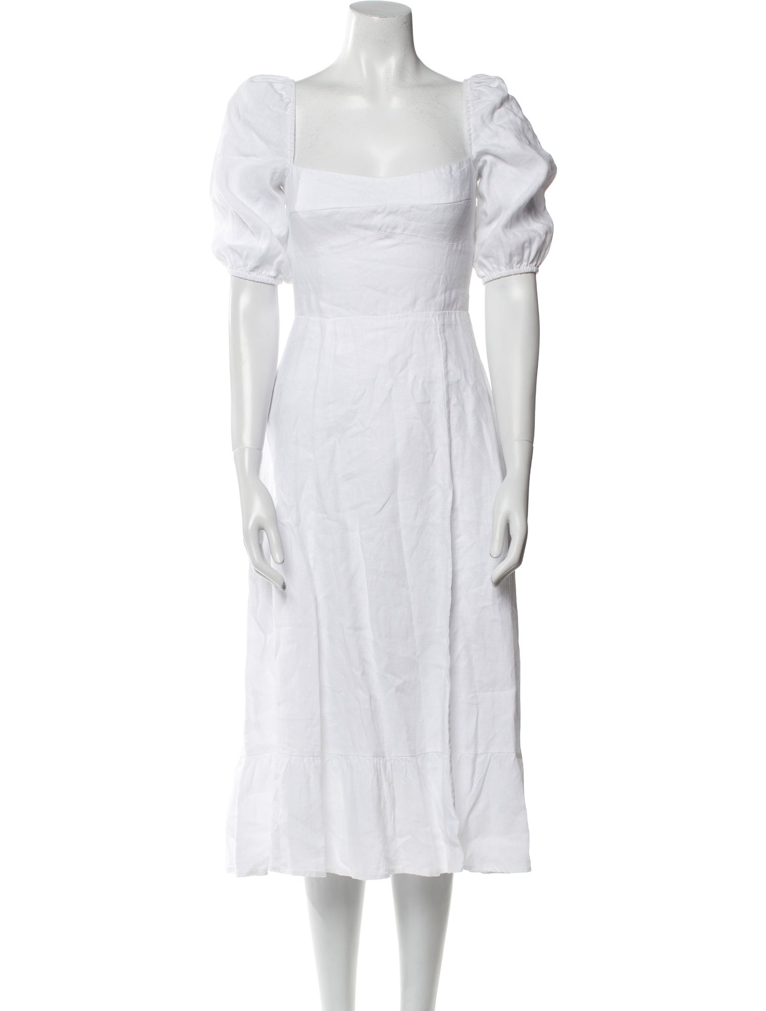 Reformation Linen Midi Length Dress w/ Tags