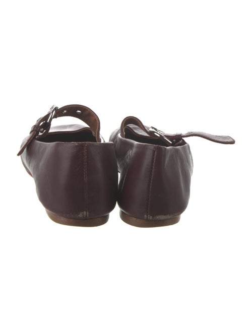 Reformation Leather Mary Jane Flats