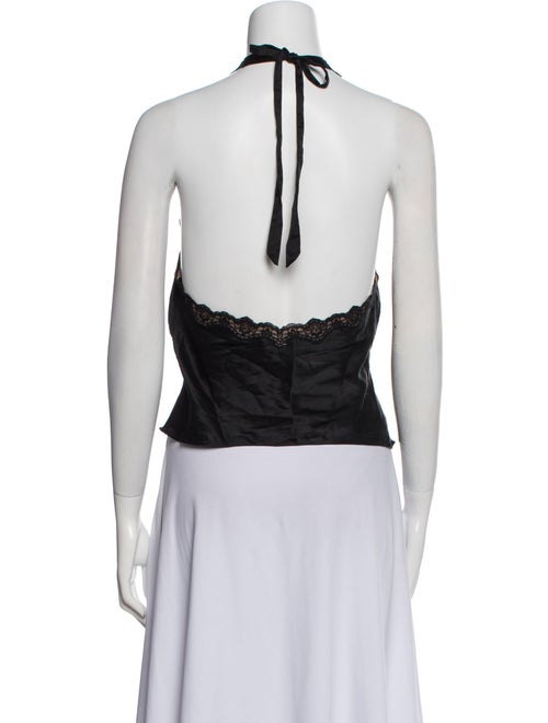 Reformation Silk V-Neck Sweatshirt