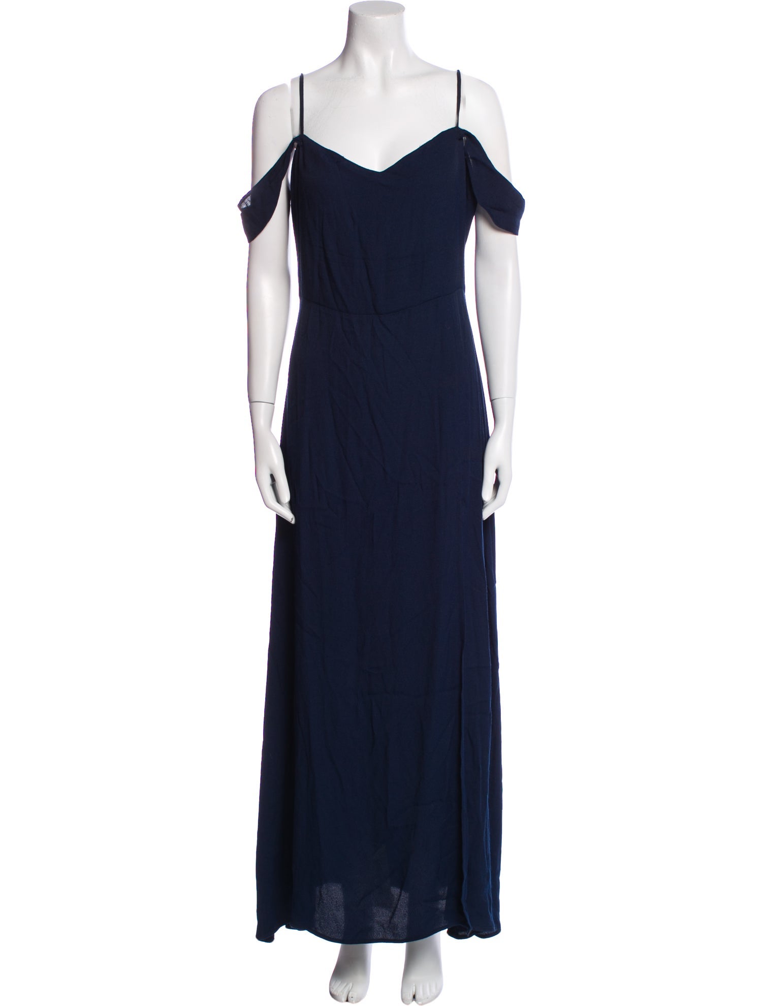 Reformation Off-The-Shoulder Long Dress