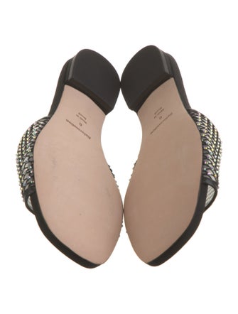 Reformation Leather Printed Slides