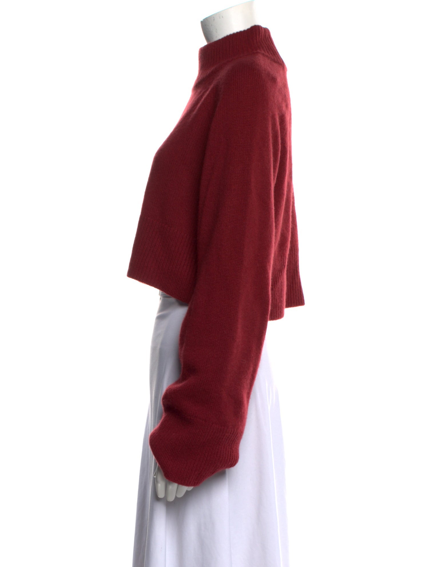 Reformation Cashmere Mock Neck Sweater