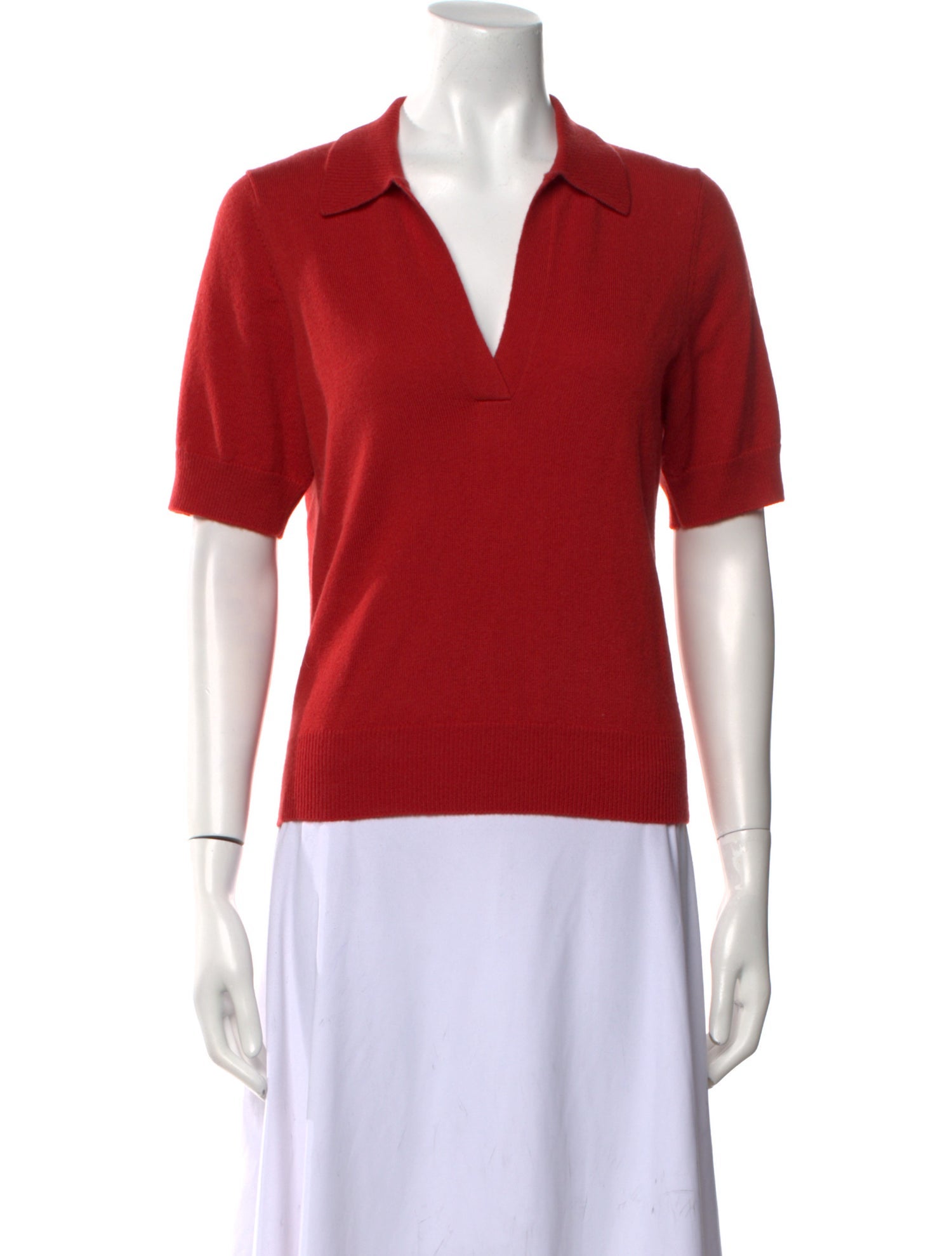 Reformation Cashmere V-Neck Sweater