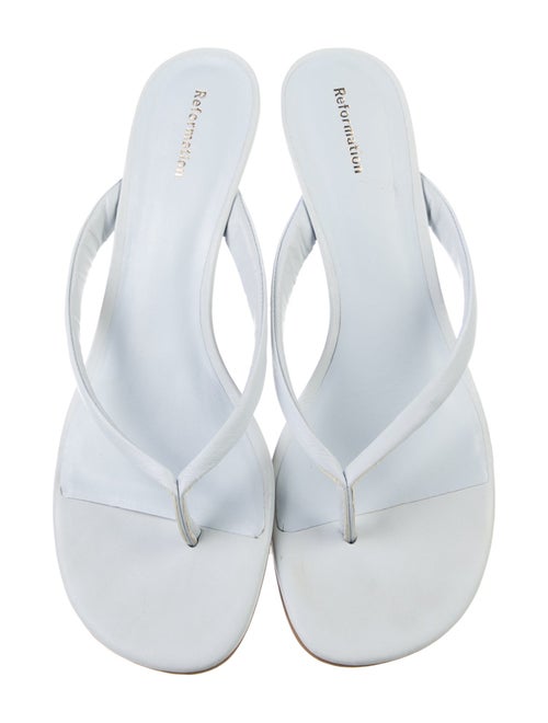 Reformation Leather Slides