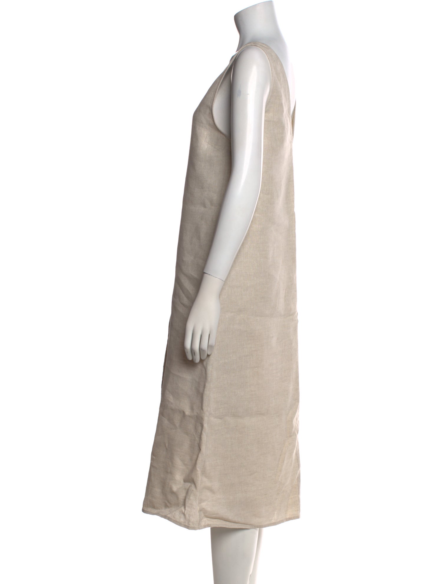 Reformation Linen Midi Length Dress