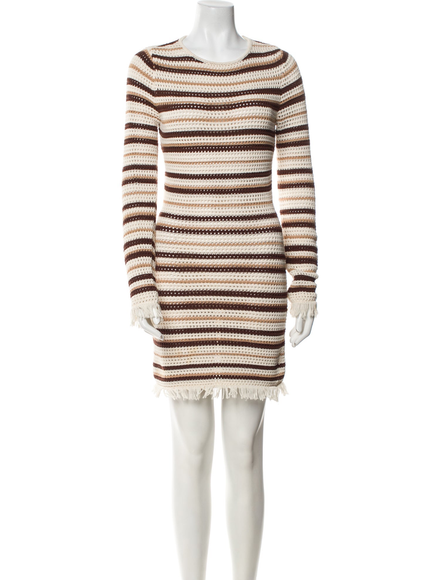 Reformation Striped Mini Dress