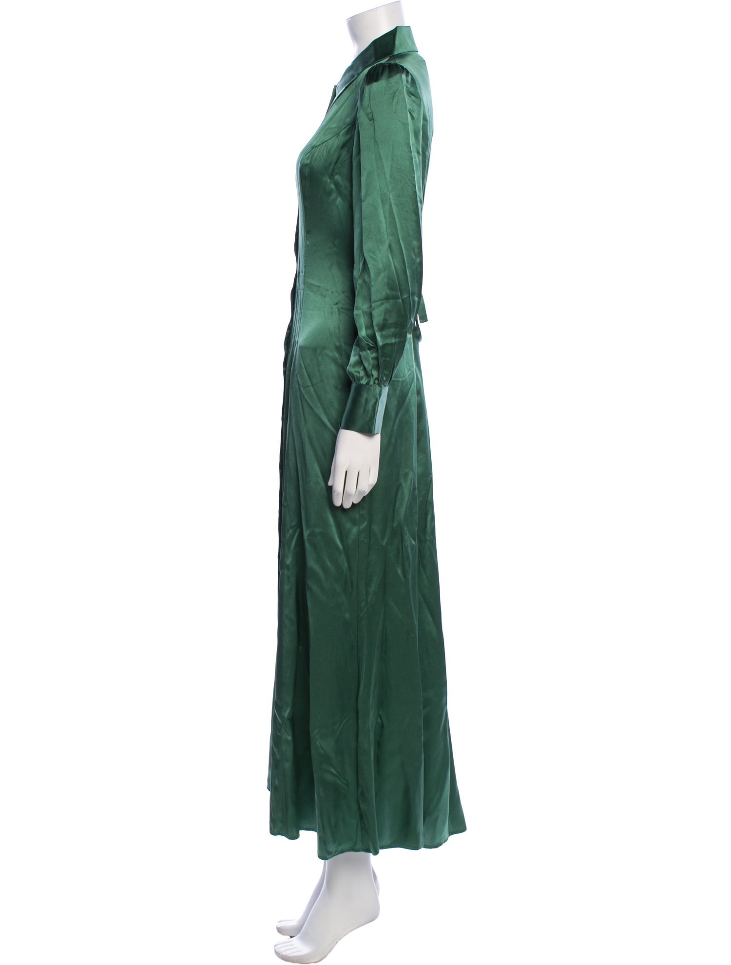 Reformation Silk Long Dress