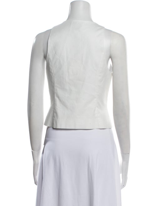 Reformation Crew Neck Sleeveless Crop Top