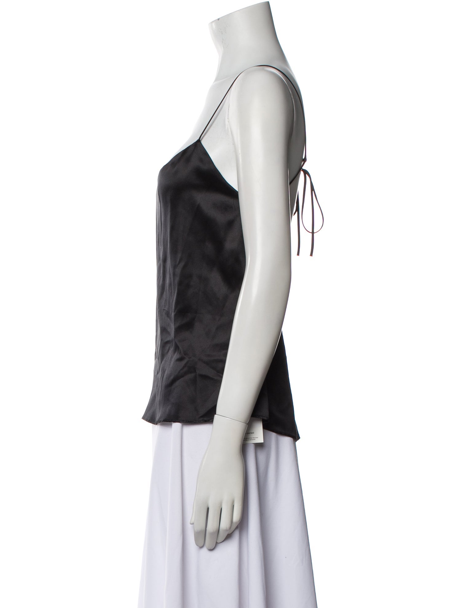 Reformation Silk V-Neck Top