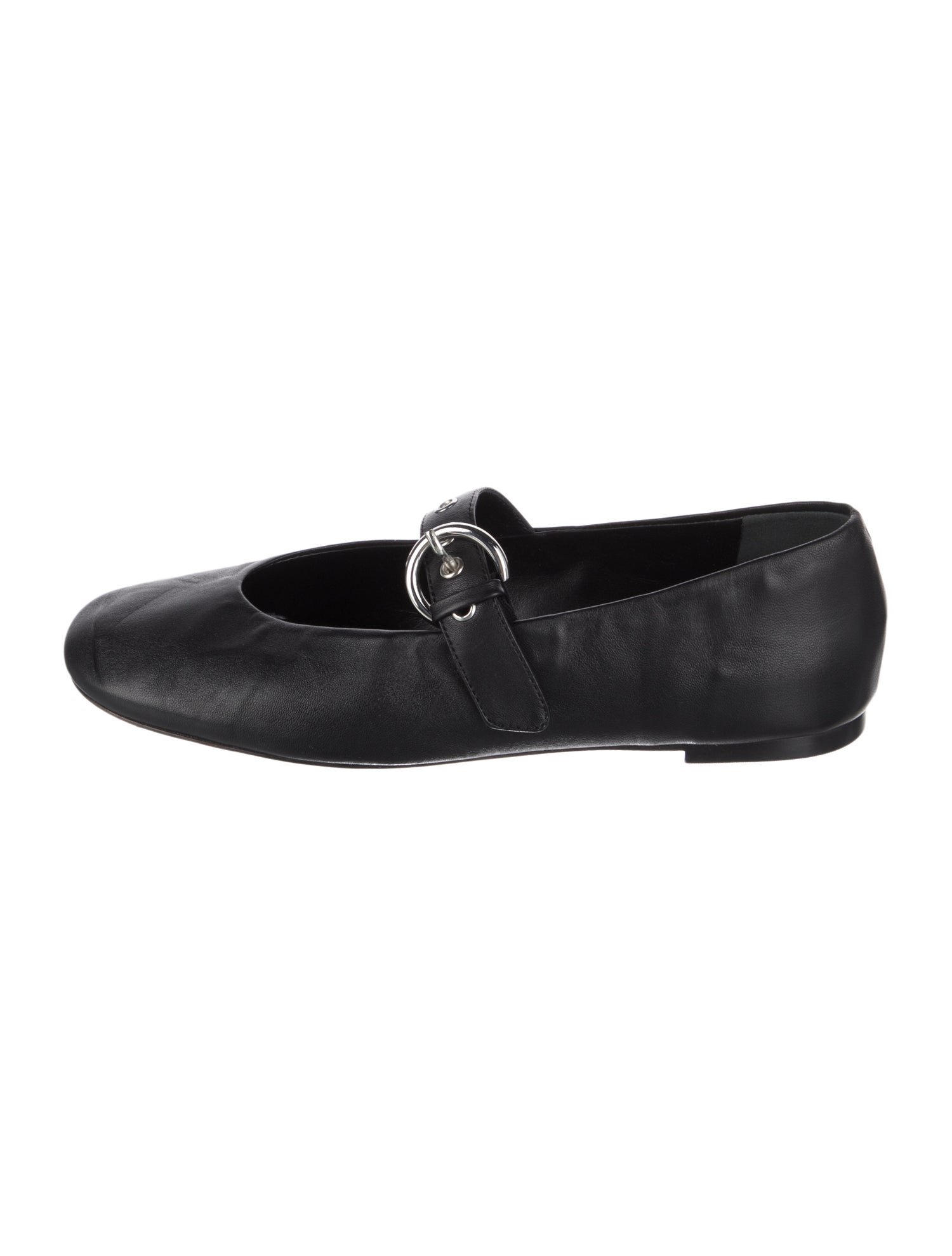 Reformation Leather Mary Jane Flats