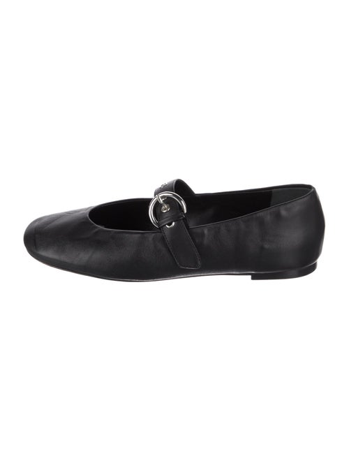 Reformation Leather Mary Jane Flats