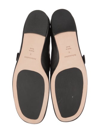 Reformation Leather Mary Jane Flats