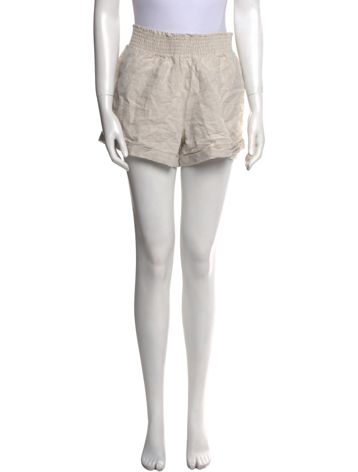 Reformation Linen Mini Shorts