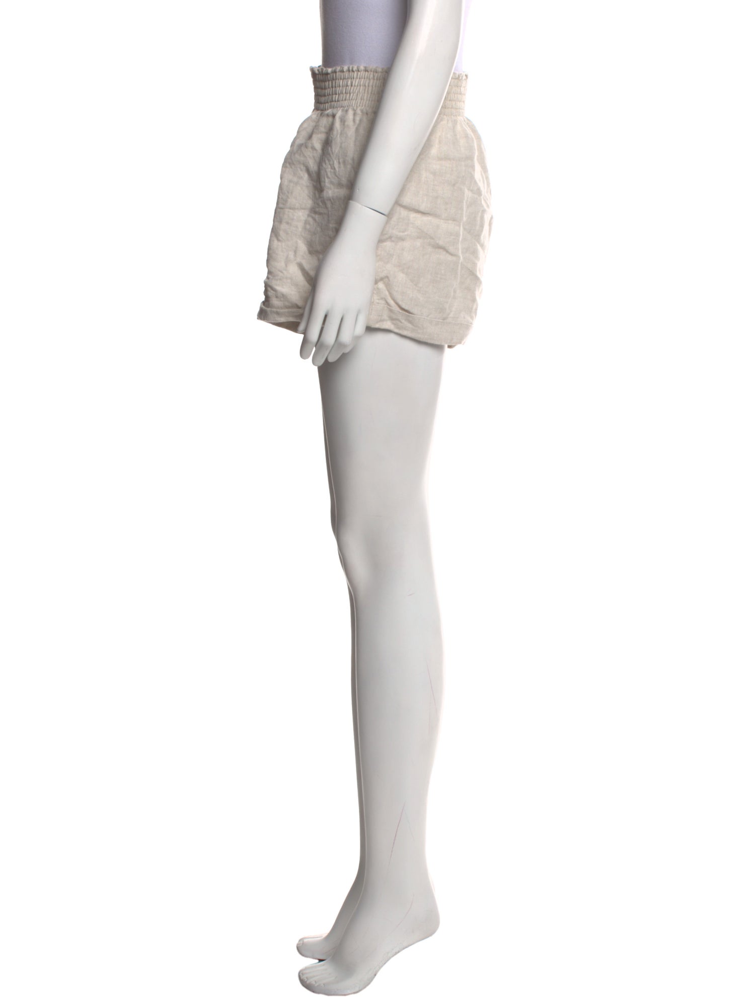 Reformation Linen Mini Shorts