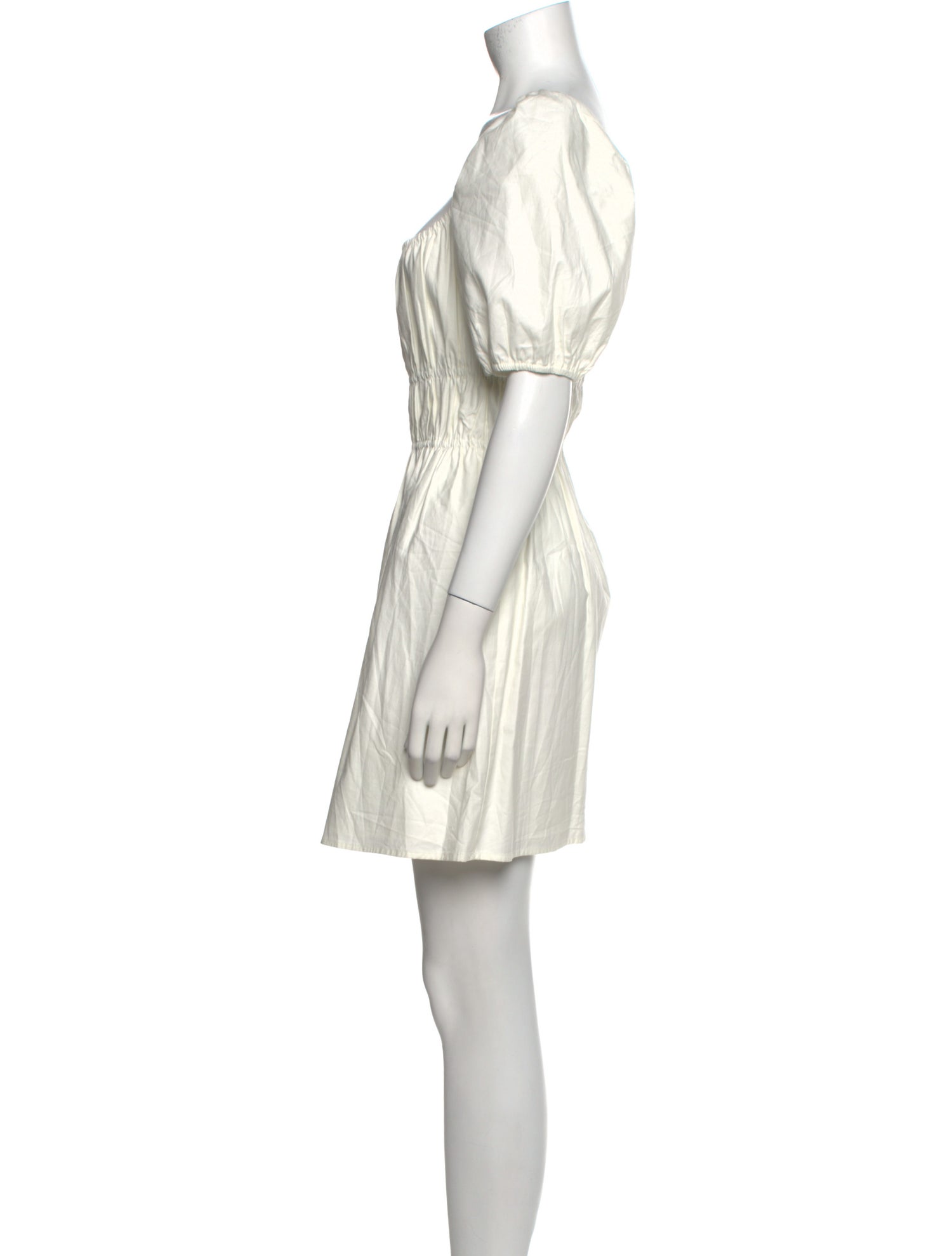 Reformation Square Neckline Mini Dress