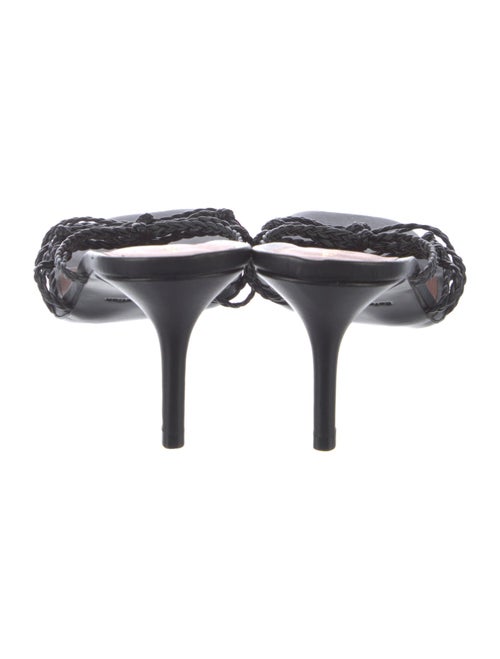 Reformation Leather Braided Accents Slides