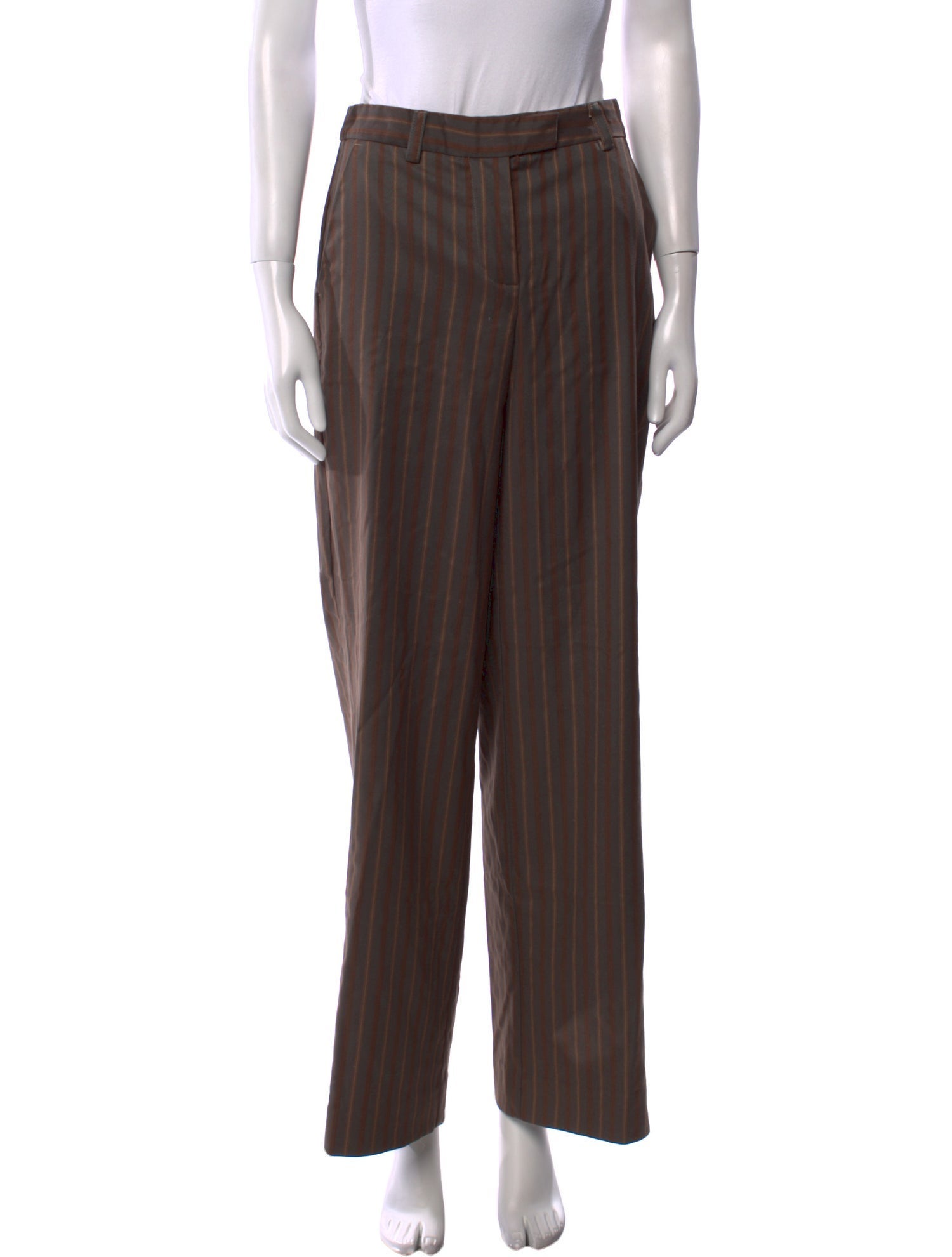 Reformation Striped Wide Leg Pants