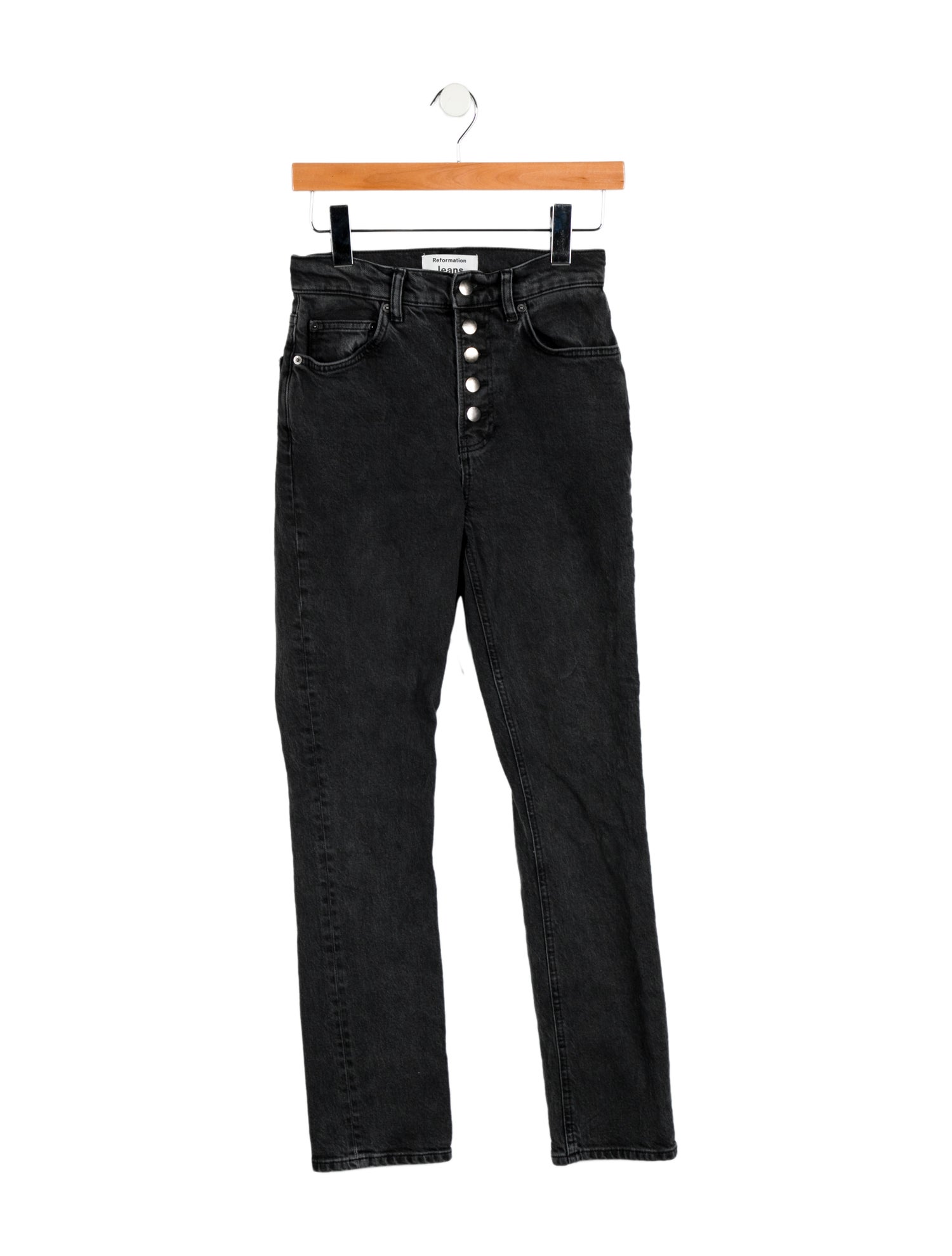 Reformation High-Rise Straight Leg Jeans