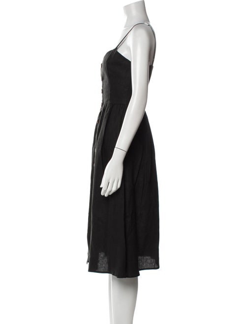 Reformation Linen Midi Length Dress