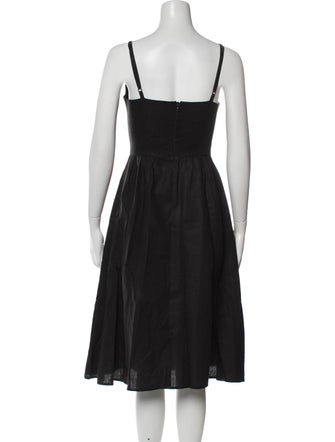 Reformation Linen Midi Length Dress