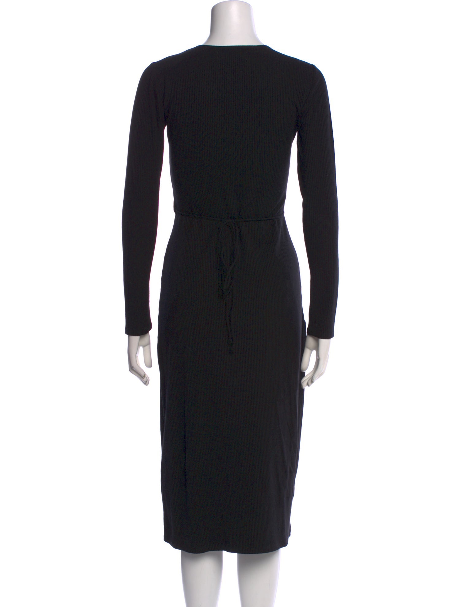 Reformation V-Neck Midi Length Dress