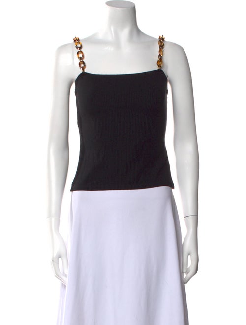 Reformation Square Neckline Sleeveless Crop Top