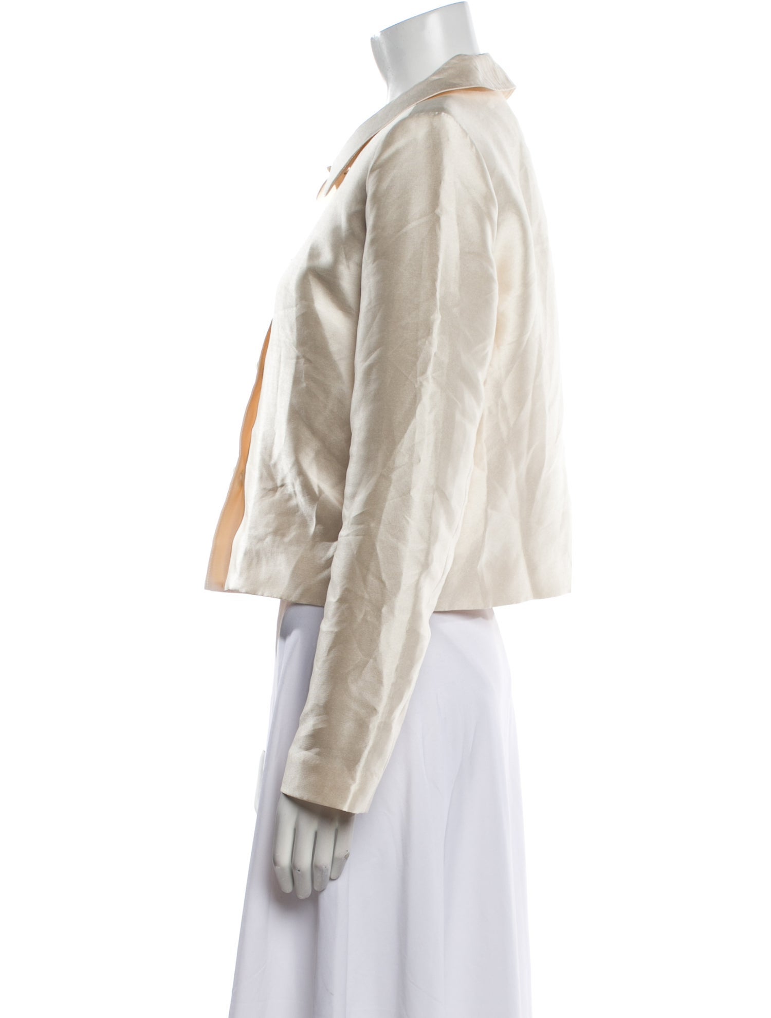 Reformation Silk Evening Jacket