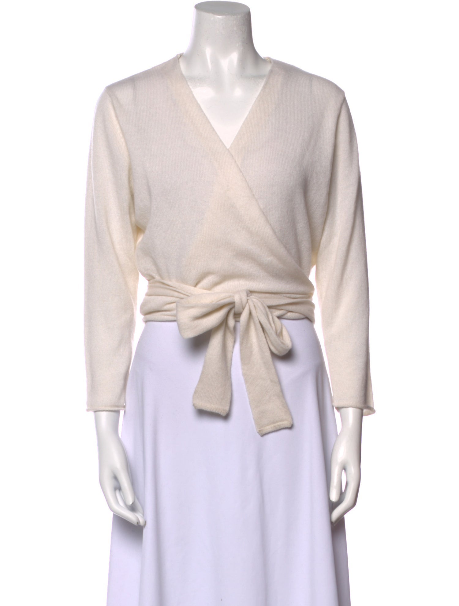 Reformation Cashmere V-Neck Sweater