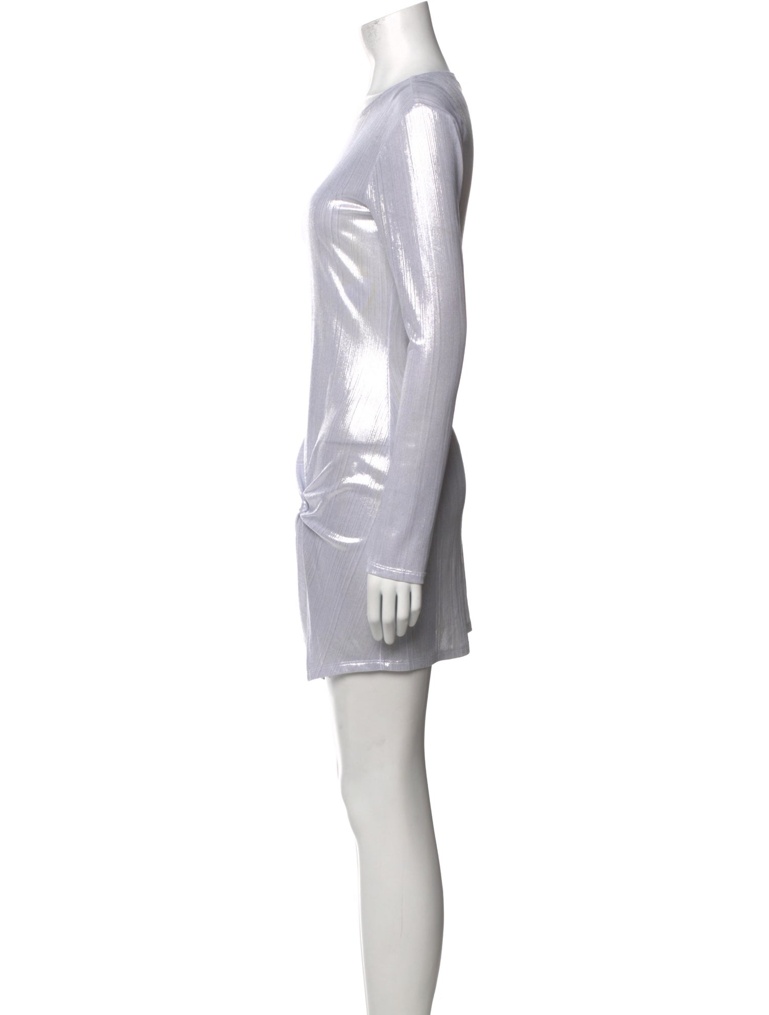 Reformation Bateau Neckline Mini Dress