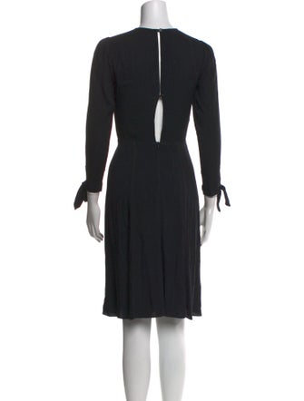 Reformation Crew Neck Knee-Length Dress