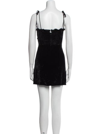 Reformation Square Neckline Mini Dress