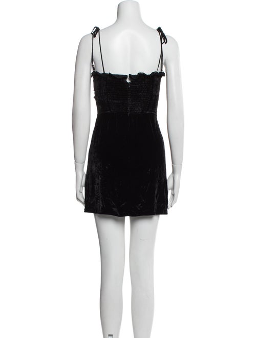 Reformation Square Neckline Mini Dress