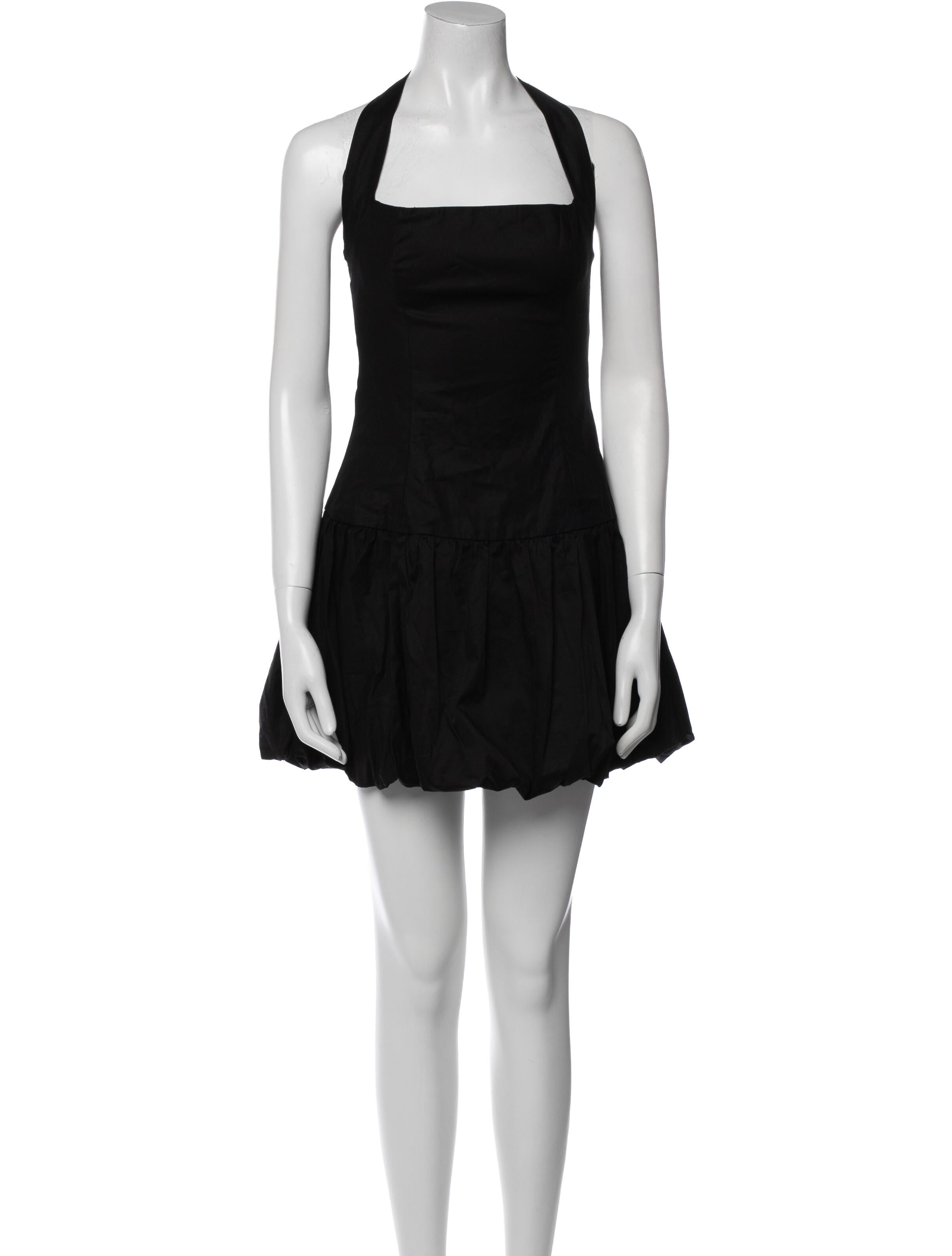 Reformation Square Neckline Mini Dress