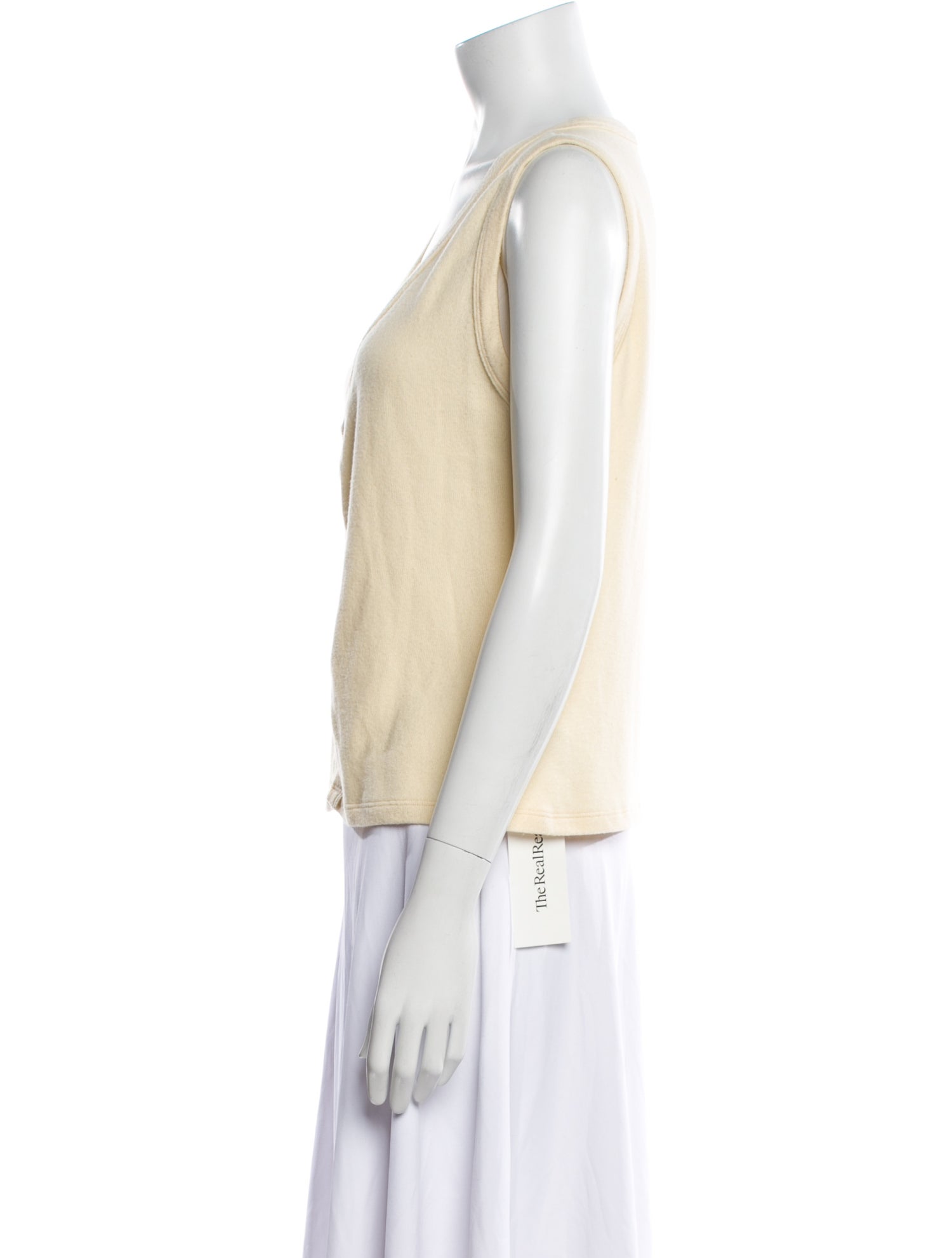 Reformation V-Neck Sleeveless Top