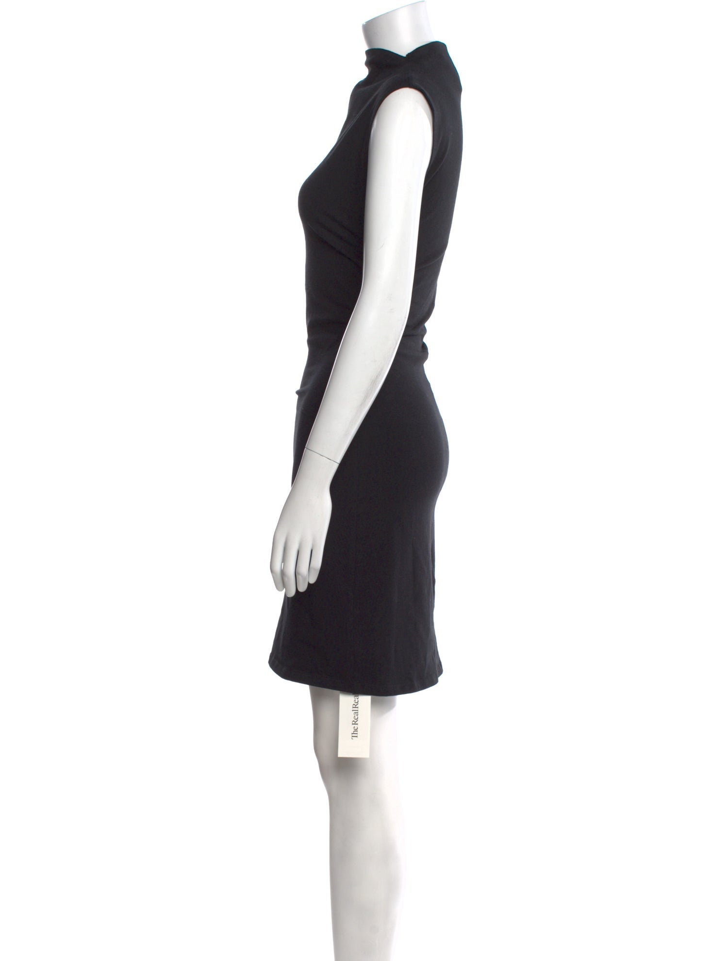 Reformation Mock Neck Mini Dress