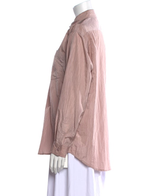 Reformation Long Sleeve Button-Up Top