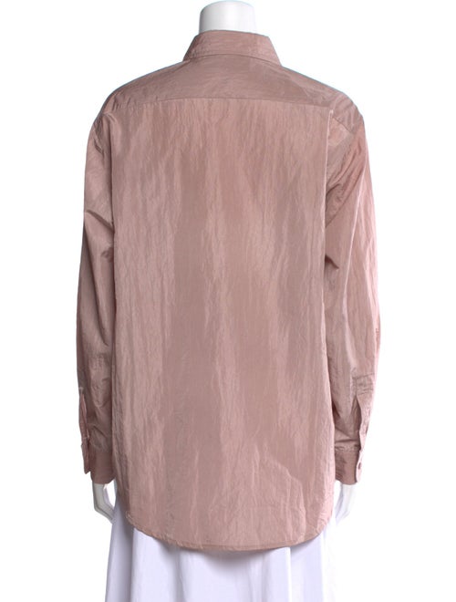 Reformation Long Sleeve Button-Up Top