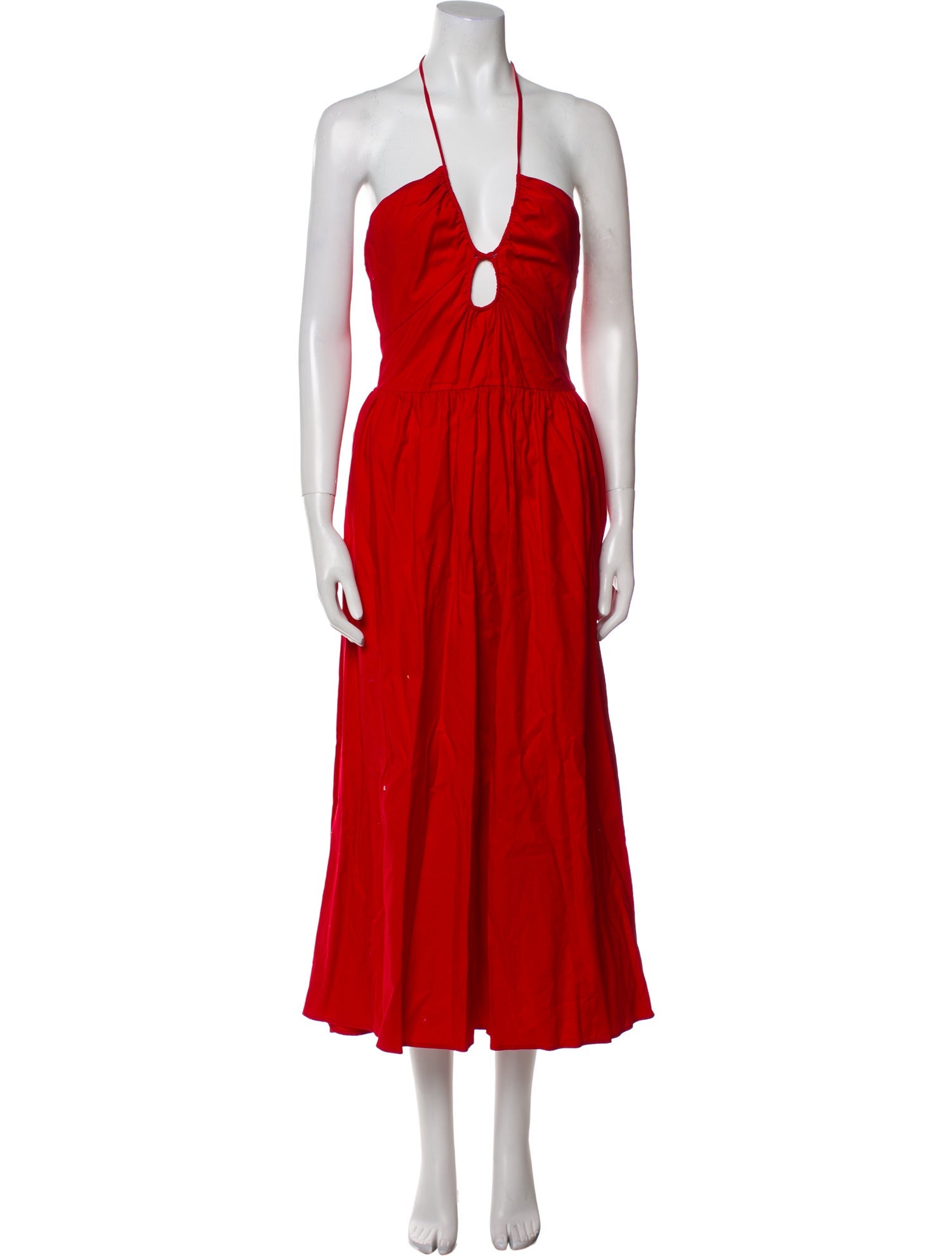 Reformation Halterneck Long Dress