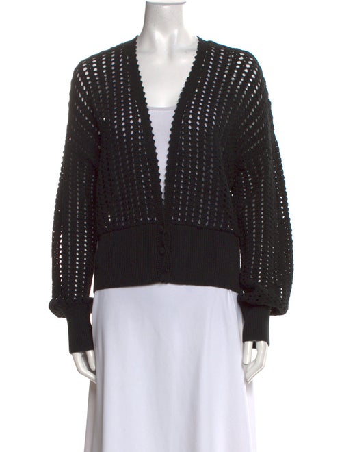 Reformation Patterned V-Neck Sweater