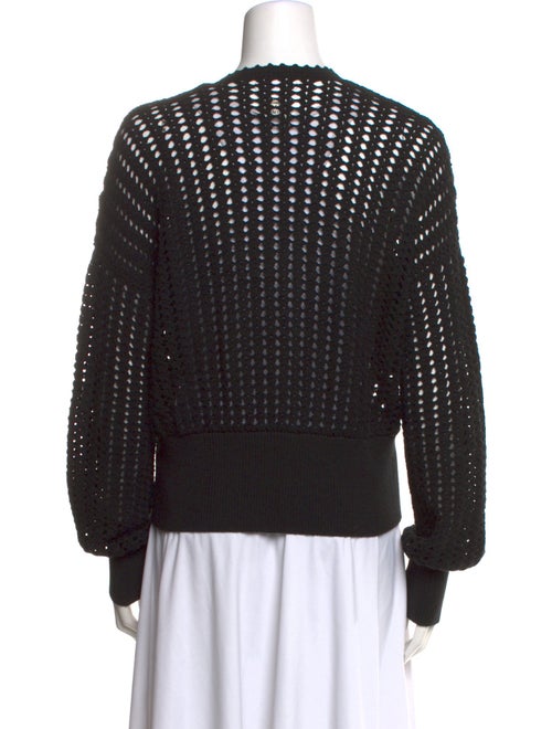 Reformation Patterned V-Neck Sweater