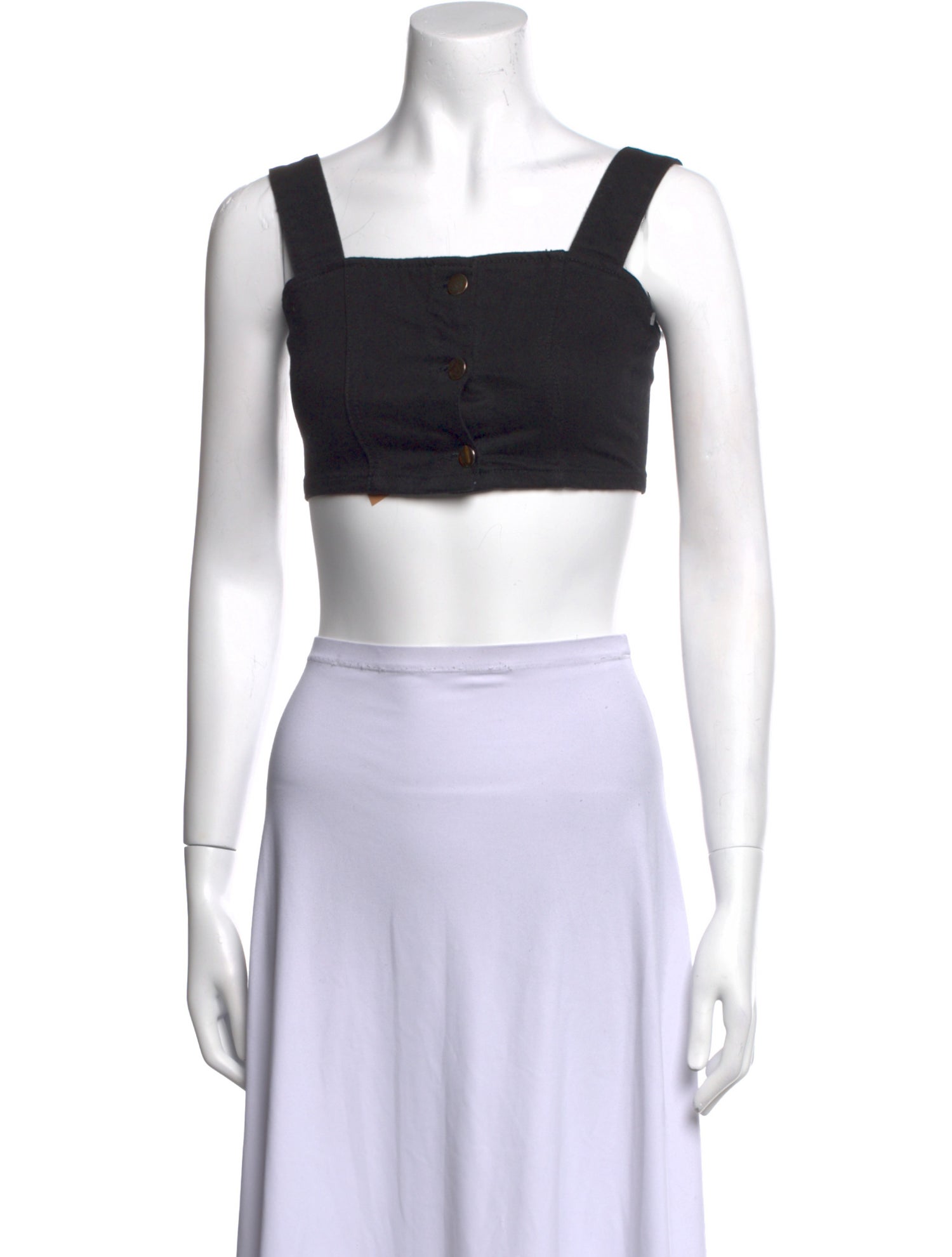 Reformation Square Neckline Sleeveless Crop Top w/ Tags