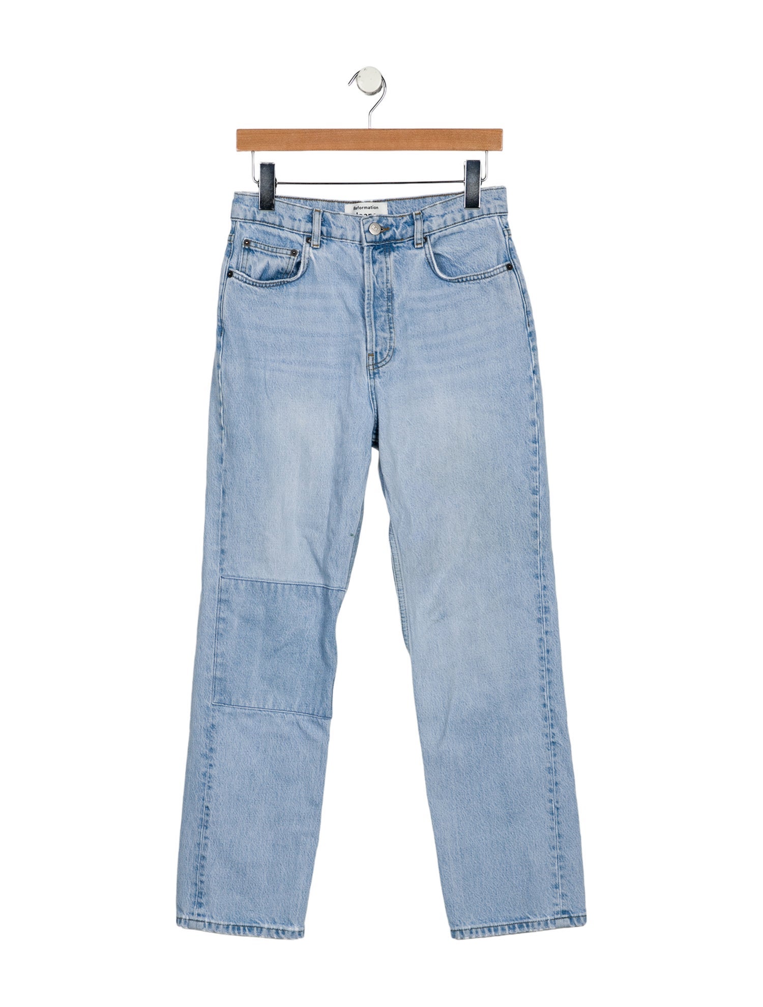 Reformation High-Rise Straight Leg Jeans